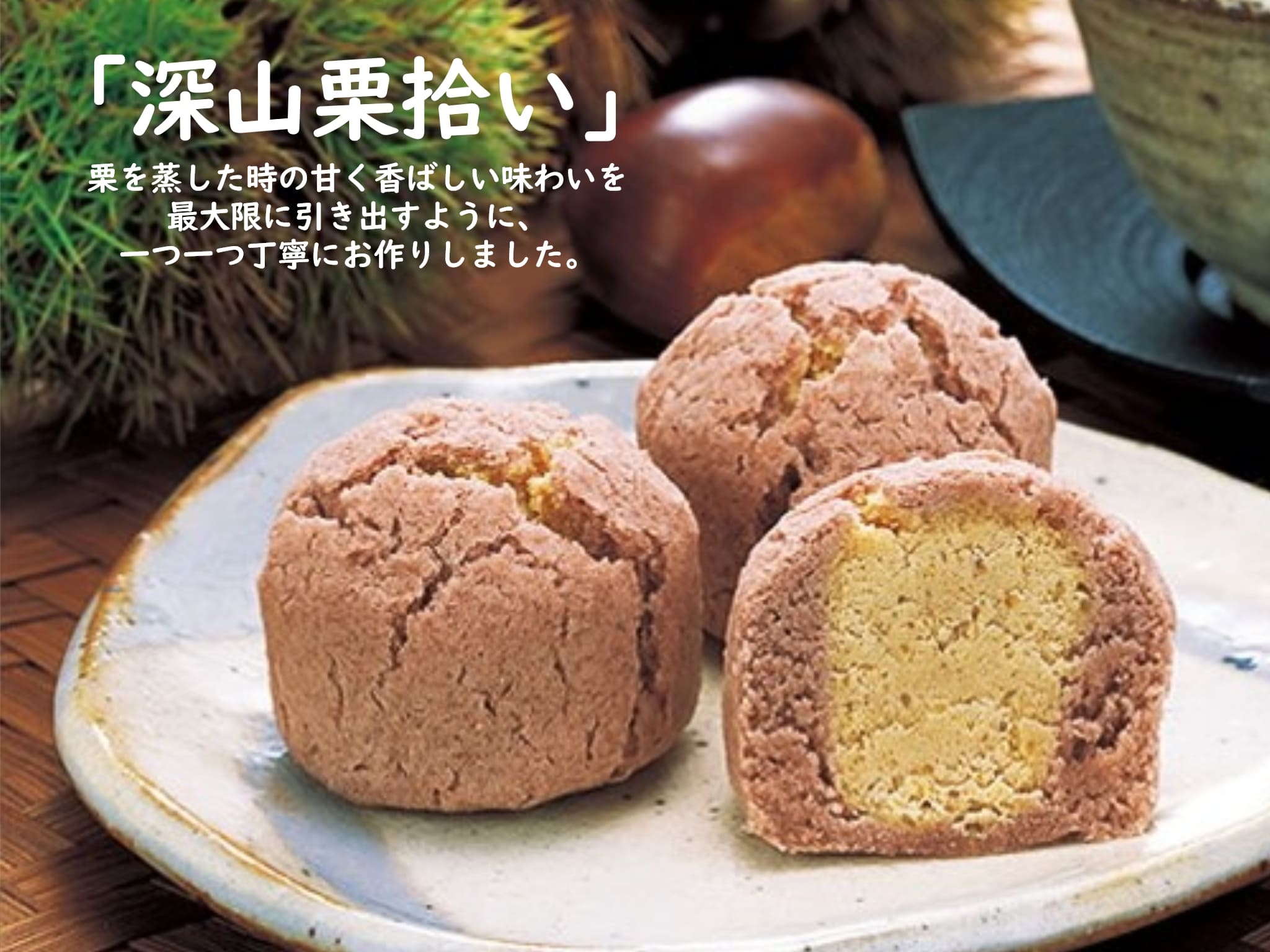 11・深山栗拾い